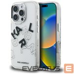 Other goods Karl Lagerfeld  Karl Lagerfeld IML Sketched Graphic Case for iPhone 16 Pro - Clear 