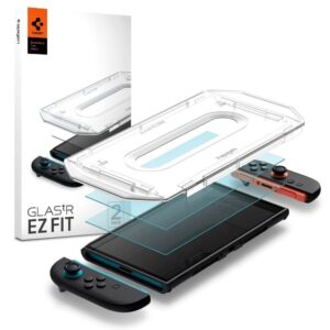 Other goods Spigen  Spigen Glas.Tr ”EZ FIT” Tempered Glass 2-pack for Nintendo Switch 2 - Transparent 