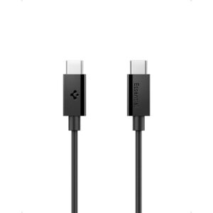 Citas preces Spigen  Spigen EB6020CC 60W Cable + USB-C / USB-C Cable 200 cm - Black 