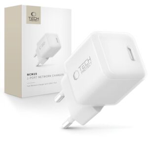 Other goods Tech-Protect  Tech-Protect NCM25 USB-C PD 25W Wall Charger - White 
