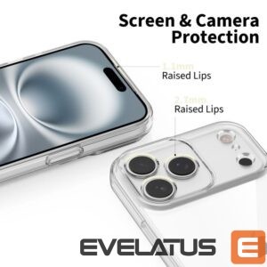 Citas preces Tech-Protect  Tech-Protect FlexAir Case for iPhone 17 Pro - Clear 