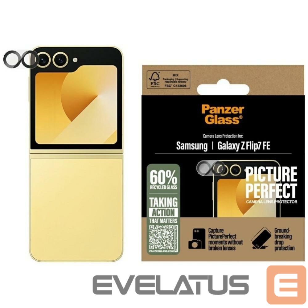 Citas preces Panzer Glass PanzerGlass PicturePerfect Tempered Glass Lens for Samsung Galaxy Z Flip 7 FE