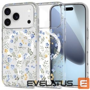 Citas preces Tech-Protect  Tech-Protect FlexAir MagSafe Case for iPhone 17 Pro Max - Daisies with Leaves 