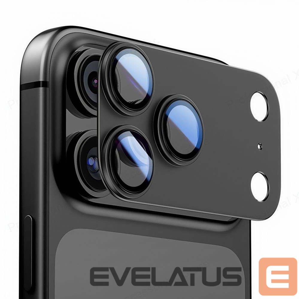 Citas preces Tech-Protect Tech-Protect Camfull Fit+ Camera Cover for iPhone 17 Air - Black