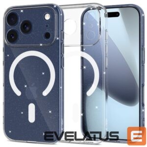 Citas preces Tech-Protect  Tech-Protect FlexAir MagSafe Case for iPhone 17 Pro Max - Clear Glitter 