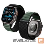 Muud kaubad Spigen  Strap Spigen WBF1 Strap for Apple Watch 44 / 45 / 46 / 49 mm - Black and Green 