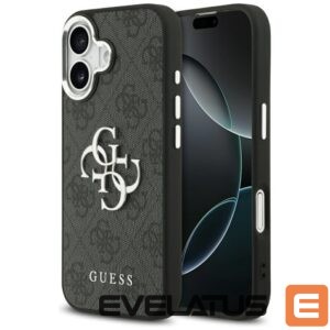 Citas preces Guess  Guess 4G Big 4G Classic Logo Case for iPhone 17 - Black 