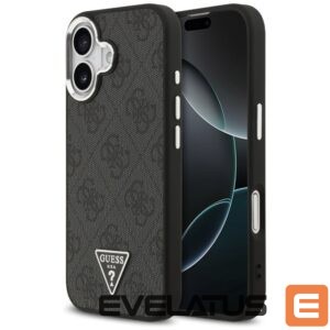 Citas preces Guess  Guess 4G Triangle Logo MagSafe case for iPhone 17 - black 