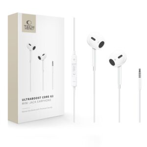 Other goods Tech-Protect  Tech-Protect Ultraboost Core G2 Mini Jack Headphones - White 