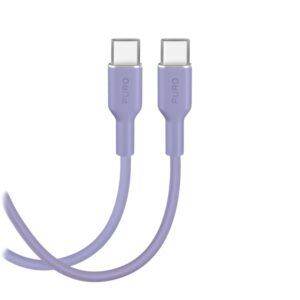 Citas preces Puro  Puro ICON USB-C - USB-C Cable 1.5m - Purple 