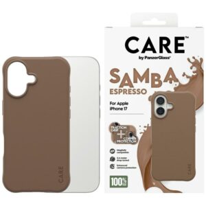 Другие товары Panzer Glass  CARE by PanzerGlass Fashionable Samba MagSafe Case for iPhone 17 - Brown 