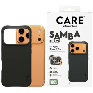 Другие товары Panzer Glass  CARE by PanzerGlass Fashionable Samba MagSafe Case for iPhone 17 Pro - Black 