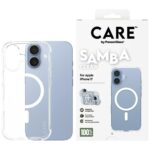 Другие товары Panzer Glass  CARE by PanzerGlass Fashionable Samba Case w. White MagSafe for iPhone 17 - Transparent 
