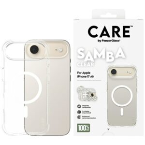 Другие товары Panzer Glass  CARE by PanzerGlass Fashionable Samba Case w. White MagSafe for iPhone Air - Transparent 