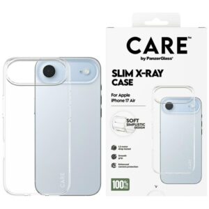 Kitos prekės Panzer Glass  CARE by PanzerGlass Fashionable X-Ray Soft Basic Case for iPhone Air - Transparent 