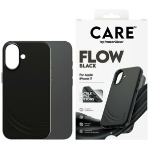Kitos prekės Panzer Glass  CARE by PanzerGlass Feature FLOW MagSafe Case for iPhone 17 - Black 