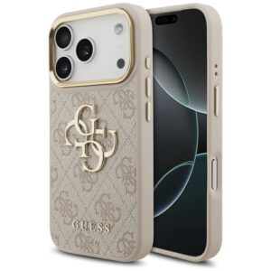 Muud kaubad Guess  Guess 4G Big 4G Classic Logo Case for iPhone 17 Pro - Rose Gold 