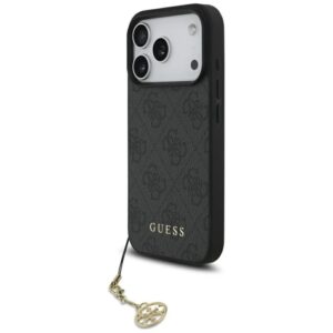 Muud kaubad Guess  Guess 4G Charms Collection MagSafe case for iPhone 17 Pro - black 