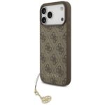 Other goods Guess  Guess 4G Charms Collection MagSafe case for iPhone 17 Pro Max - brown 