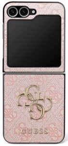 Citas preces Guess  Guess Big 4G Logo Classic Logo Case for Samsung Galaxy Z Flip 7 - Pink 