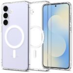 Citas preces Spigen  Spigen Ultra Hybrid Mag MagSafe Case for Samsung Galaxy S25 FE - Clear and White 