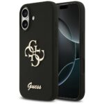 Muud kaubad Guess  Guess Silicone Big 4G Script Case for iPhone 17 - Black 