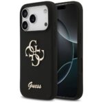 Other goods Guess  Guess Silicone Big 4G Script Case for iPhone 17 Pro - Black 