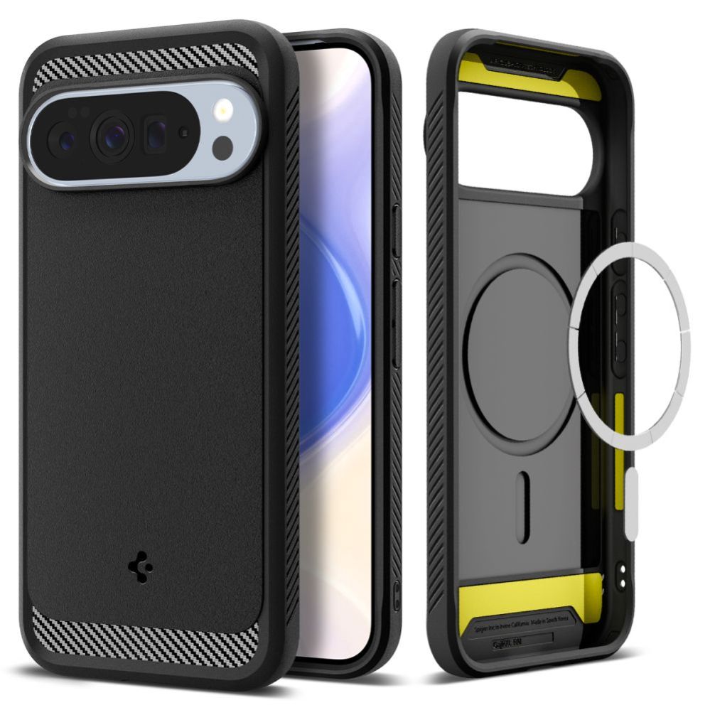 Citas preces Spigen Spigen Rugged Armor Mag MagSafe Case for Google Pixel 10 Pro XL - Matte Black