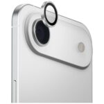 Citas preces UNIQ  Uniq Optix Aluminum Camera Lens Protector for iPhone Air with Applicator - Silver 