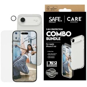 Другие товары Panzer Glass  CARE by PanzerGlass Fashionable Combo 3in1 Protective Set Case + Glass + Lens for iPhone Air 