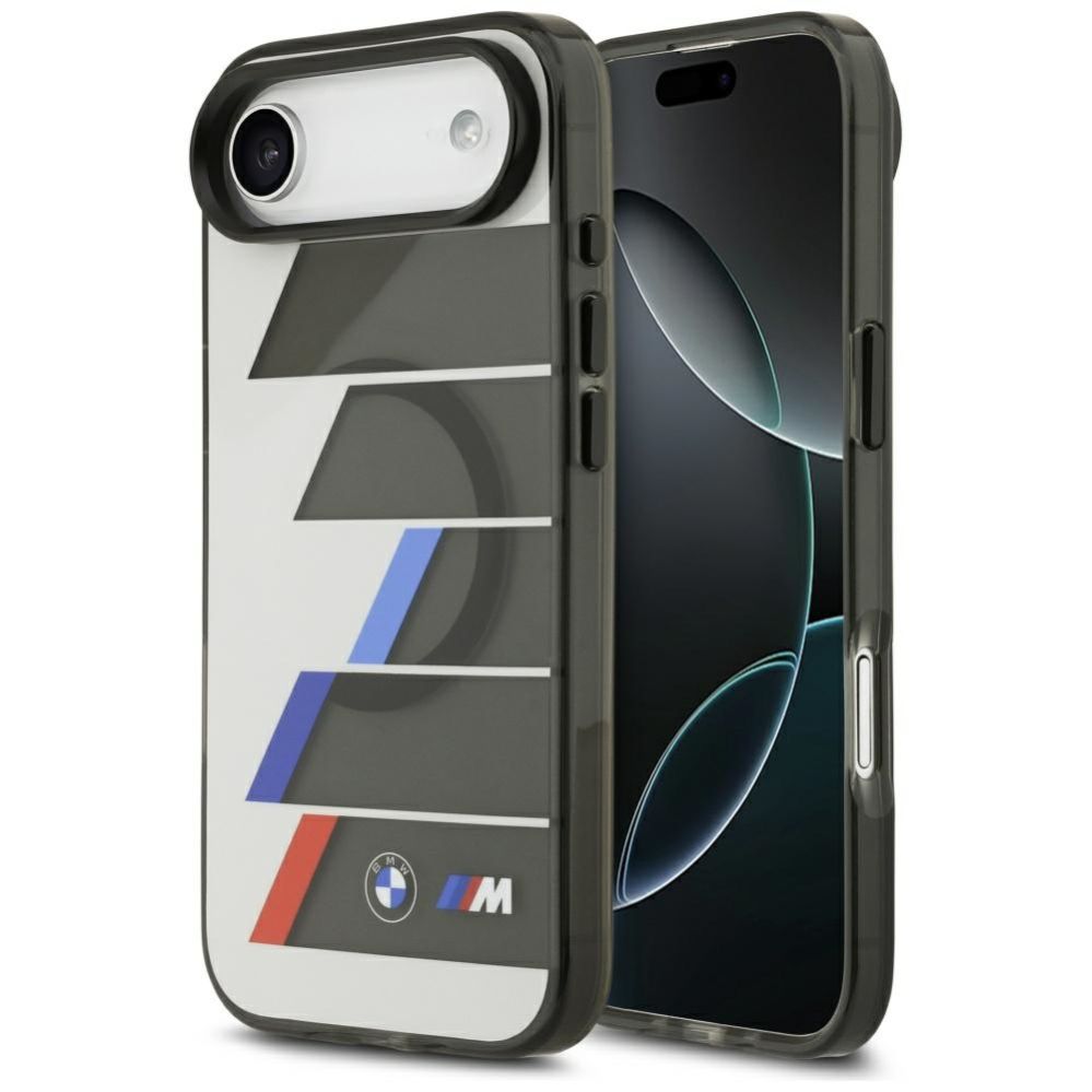 Other goods BMW BMW M IML Metal Buttons Tricolor Lines MagSafe Case for iPhone Air - Gray