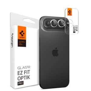 Other goods Spigen  Spigen Optik Pro GLAS.TR ”EZ FIT” Camera Cover 2-pack for iPhone Air - Silver 