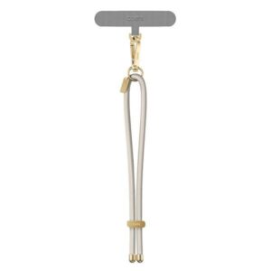 Kitos prekės UNIQ  Uniq Coehl Laurel Handstrap Phone Lanyard - Cream 