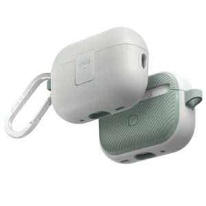 Kitos prekės UNIQ  Uniq Clyde Lock Case AirPods Pro 2 - White and Green 