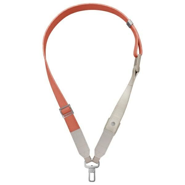 Citas preces UNIQ Uniq Vista 2-in-1 phone lanyard - orange and beige