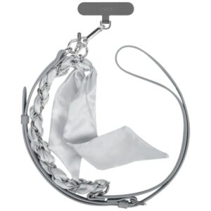 Kitos prekės UNIQ  Uniq Coehl Caryne 2-in-1 phone lanyard - gray 