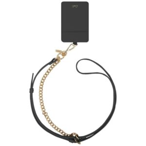 Kitos prekės UNIQ  Uniq Coehl Caryne 3-in-1 Phone Lanyard with Card Wallet - Black 