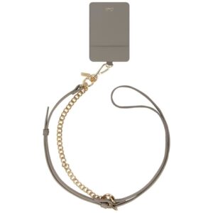 Kitos prekės UNIQ  Uniq Coehl Caryne 3-in-1 Phone Lanyard with Card Wallet - Gray 