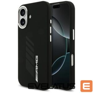 Citas preces Mercedes-Benz  AMG Silicone Oversize Rhombs MagSafe Case for iPhone 17 - Black 