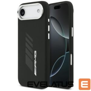 Citas preces Mercedes-Benz  AMG Silicone Oversize Rhombs MagSafe Case for iPhone Air - Black 