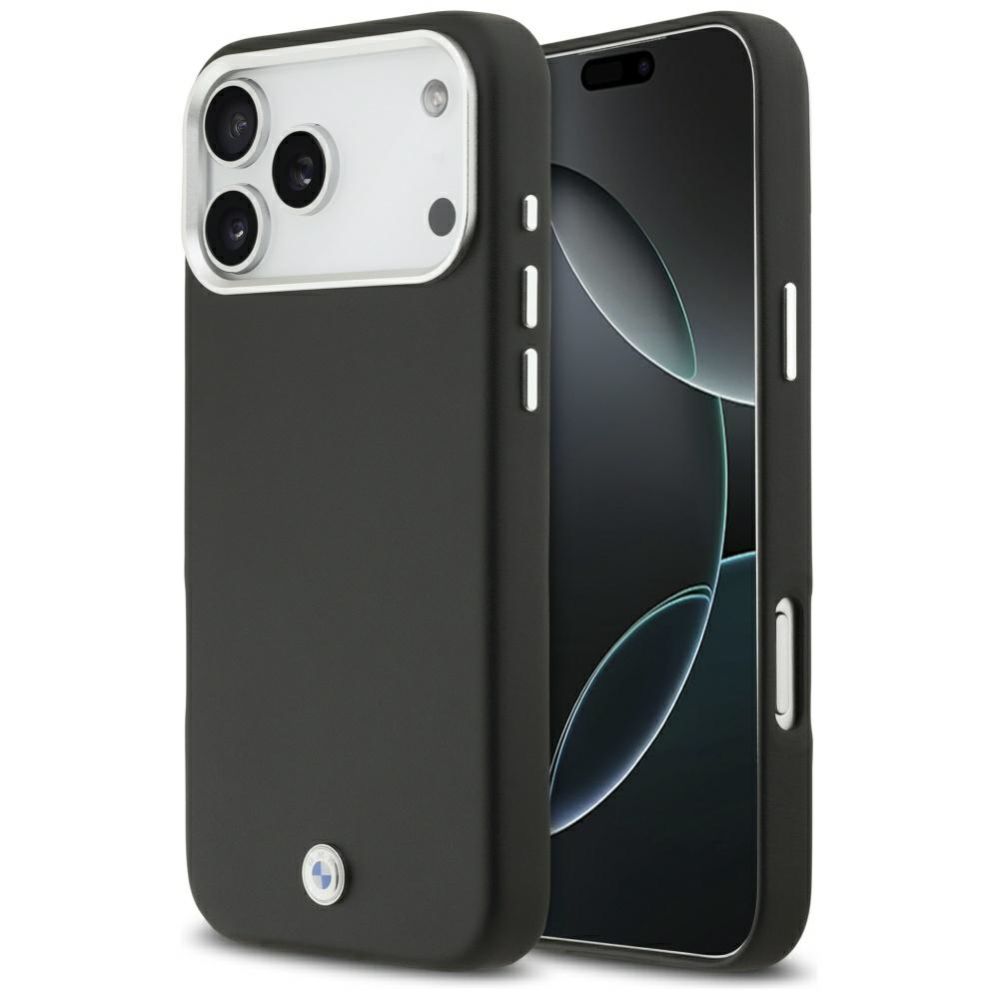 Citas preces BMW BMW Sign Full Wrapped Metal MagSafe Case for iPhone 17 Pro Max - Black