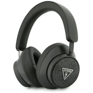 Citas preces Guess  Guess 4G Triangle Logo Bluetooth Over-Ear Headphones - Black 