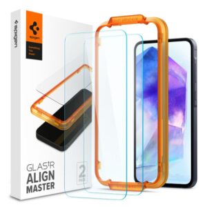Citas preces Spigen  Spigen Glass tR AlignMaster 2 Pack - Samsung Galaxy A55 