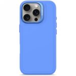Citas preces Decoded  Decoded AntiMicrobial Silicone Stacks Backcover Case with MagSafe for iPhone 16 Pro - Blue 