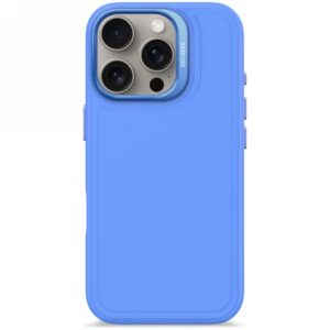 Other goods Decoded  Decoded AntiMicrobial Silicone Stacks Backcover Case with MagSafe for iPhone 16 Pro - Blue 