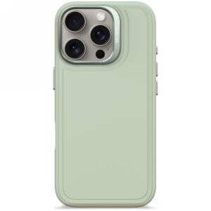 Other goods Decoded  Decoded AntiMicrobial Silicone Stacks Backcover Case with MagSafe for iPhone 16 Pro - Green 