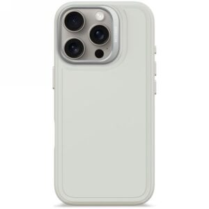 Other goods Decoded  Decoded AntiMicrobial Silicone Stacks Backcover with MagSafe for iPhone 16 Pro - Gray 