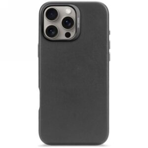 Other goods Decoded  Decoded Leather Backcover case with MagSafe for iPhone 16 Pro Max - black 