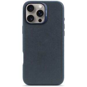 Other goods Decoded  Decoded Leather Backcover MagSafe case for iPhone 16 Pro Max - navy blue 