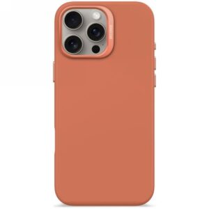 Other goods Decoded  Decoded AntiMicrobial Silicone Backcover with MagSafe for iPhone 16 Pro Max - Orange 